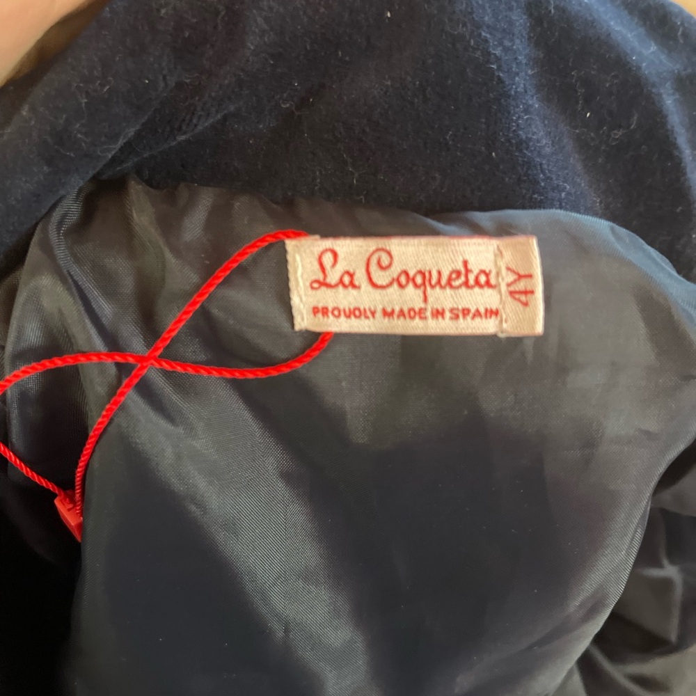 4t blue pea coat